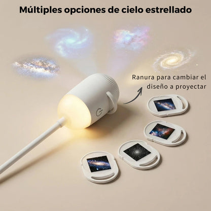 COSMIQ PRO® | Proyector de galaxias y planetas HD para tu habitación 🌌