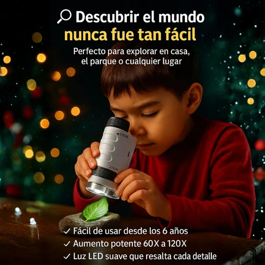 MICROSCOPIO PARA NIÑOS