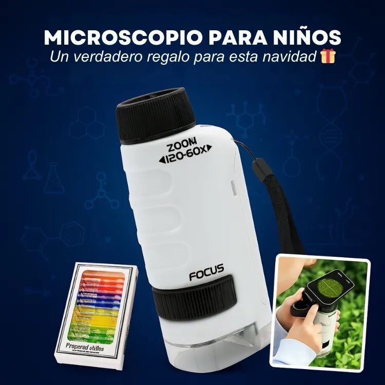 MICROSCOPIO PARA NIÑOS