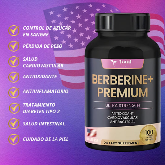 BERBERINA PREMIUM® | Compuesto natural con múltiples beneficios para la salud.