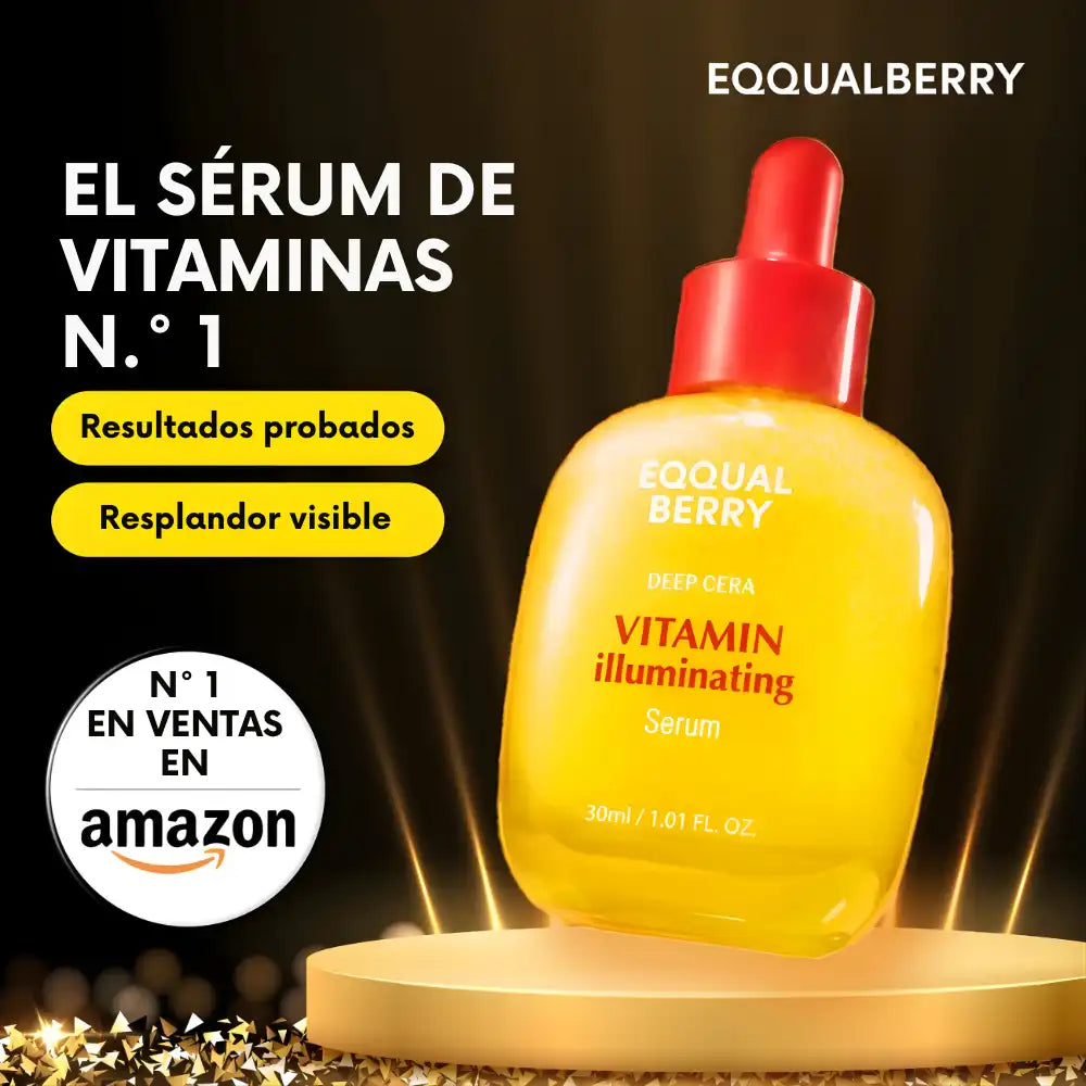 EQQUALBERRY® | Sérum iluminador con vitaminas que ilumina tu piel ✨