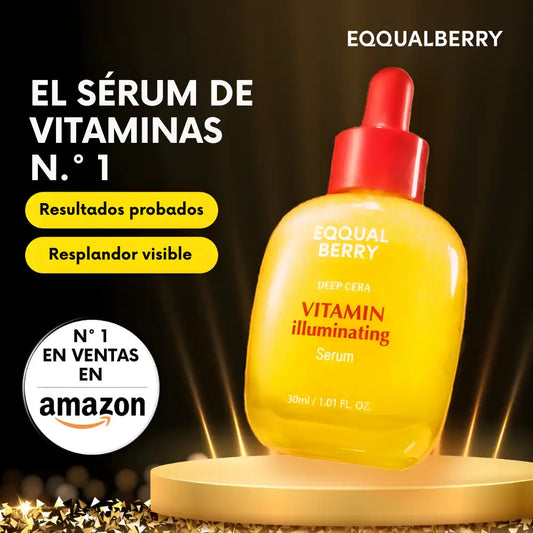 EQQUALBERRY® | Sérum iluminador con vitaminas que ilumina tu piel ✨
