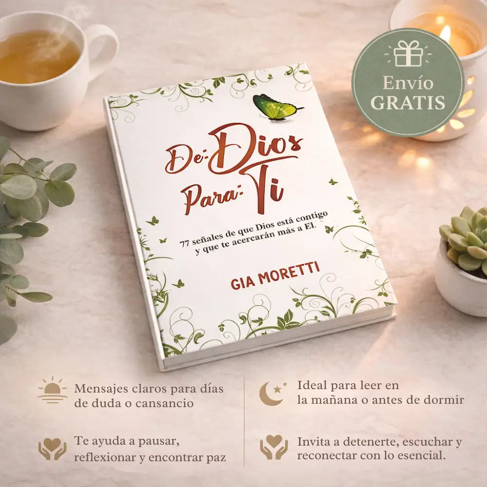 LIBRO DE DIOS PARA TI | Encuentra calma en medio del ruido y fortalece tu fe 🪽✨