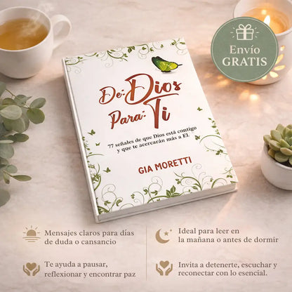LIBRO DE DIOS PARA TI | Encuentra calma en medio del ruido y fortalece tu fe 🪽✨