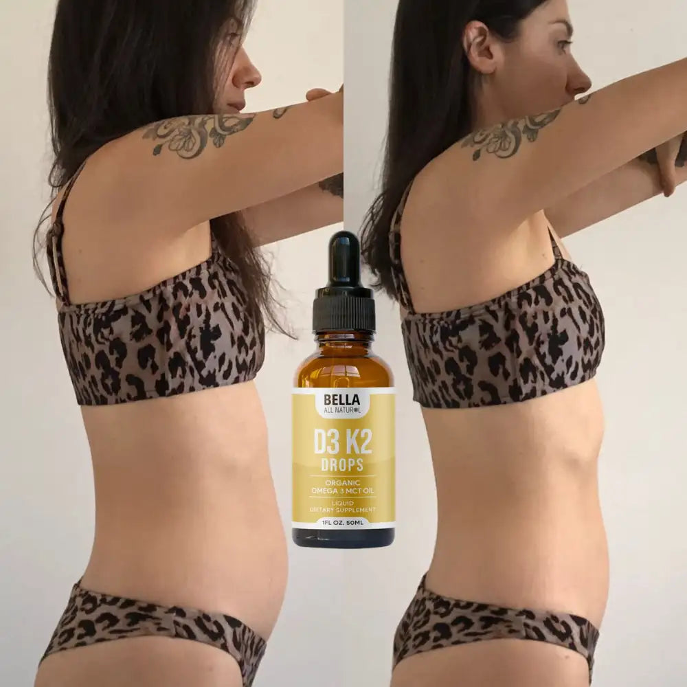 BELLA DROPS™ D3K2 | Menos inflamación, más ligereza 🪶