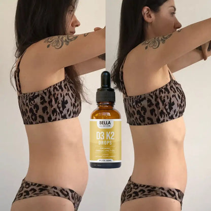 BELLA DROPS™ D3K2 | Menos inflamación, más ligereza 🪶