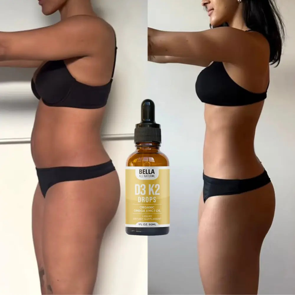 BELLA DROPS™ D3K2 | Menos inflamación, más ligereza 🪶