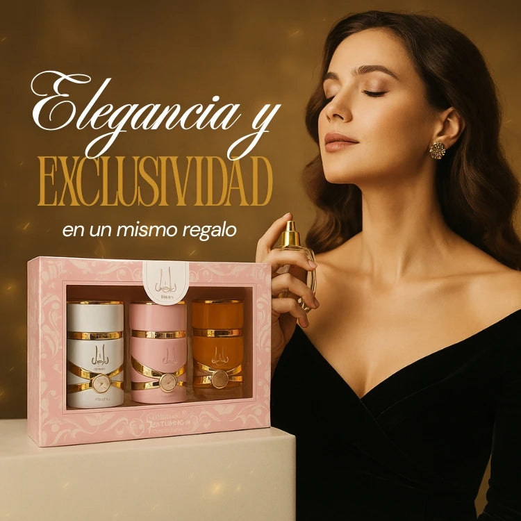 KIT X3 PERFUMES ARABES - Un símbolo de elegancia y aroma seductor ✨