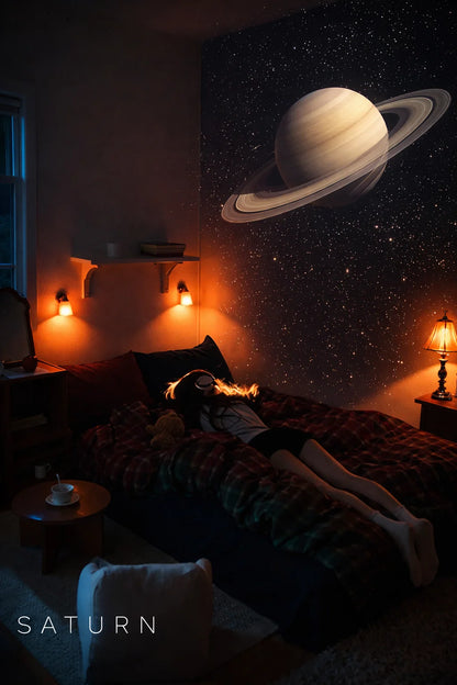 COSMIQ PRO® | Proyector de galaxias y planetas HD para tu habitación 🌌