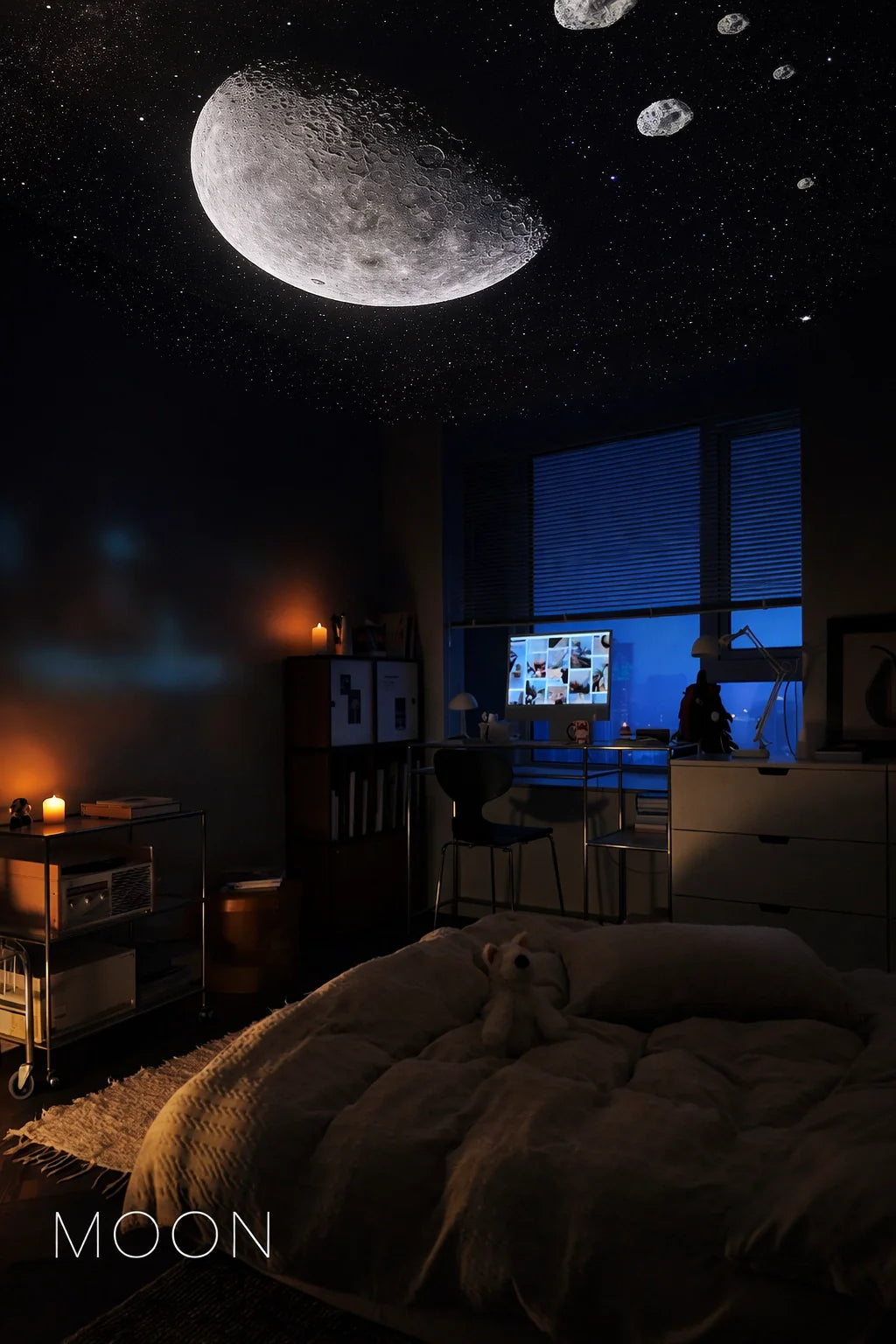 COSMIQ PRO® | Proyector de galaxias y planetas HD para tu habitación 🌌
