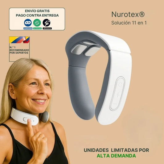NUROTEX® | Solución 11 en 1 para el dolor o tensión en cuello ⚡