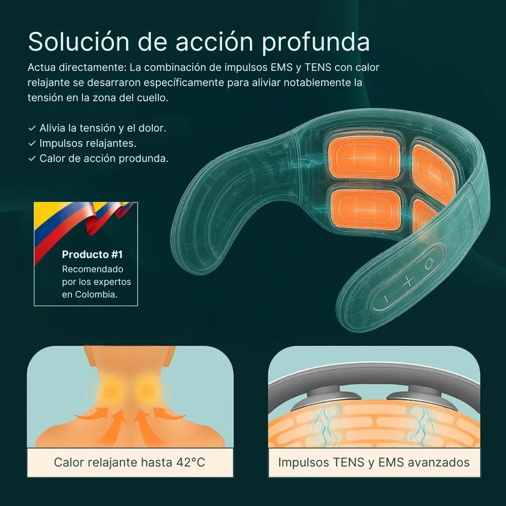 NUROTEX® | Solución 11 en 1 para el dolor o tensión en cuello ⚡