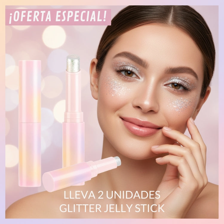 GLITTER JELLY STICK x2 Und - Sombras en barra brillantes ✨