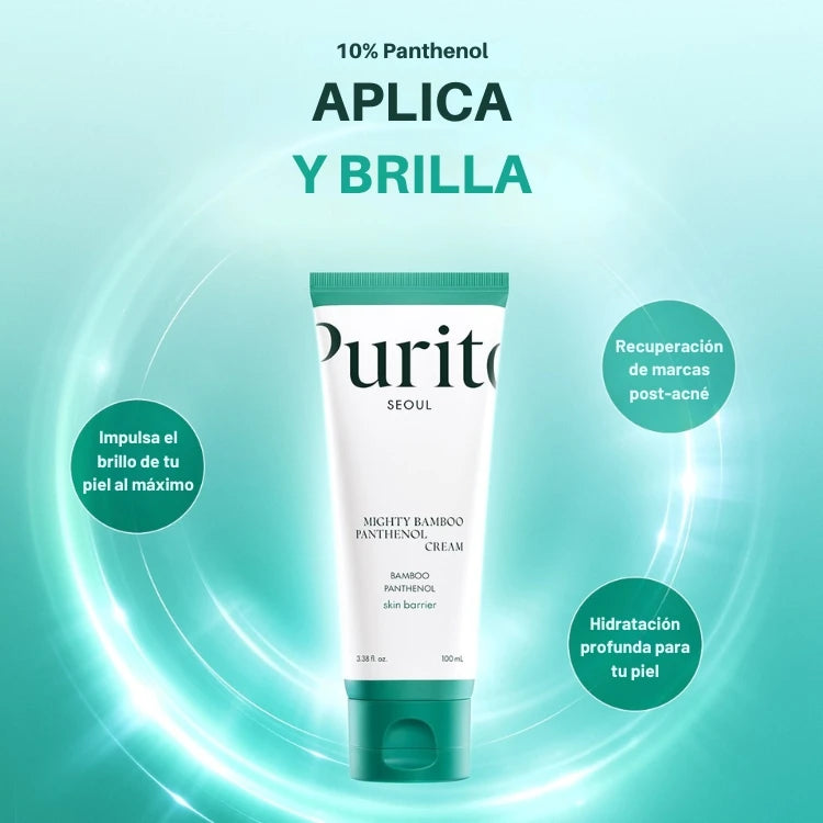 PURITO CREAM® - Crema hidratante certificada, apta para pieles sensibles 🍃🧴