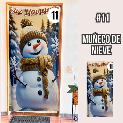 FUNDAS NAVIDEÑAS PARA PUERTAS