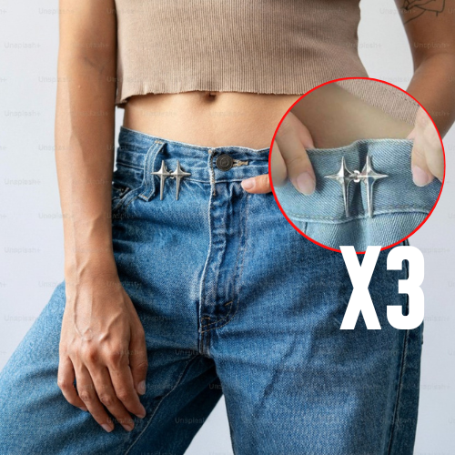 COMBO X3 PARES DE PINES PARA AJUSTAR ROPA 👖