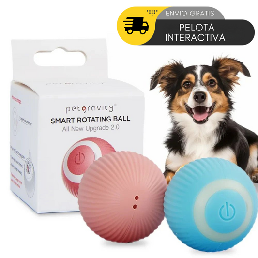 PELOTA INTERACTIVA PARA PERROS Y GATOS