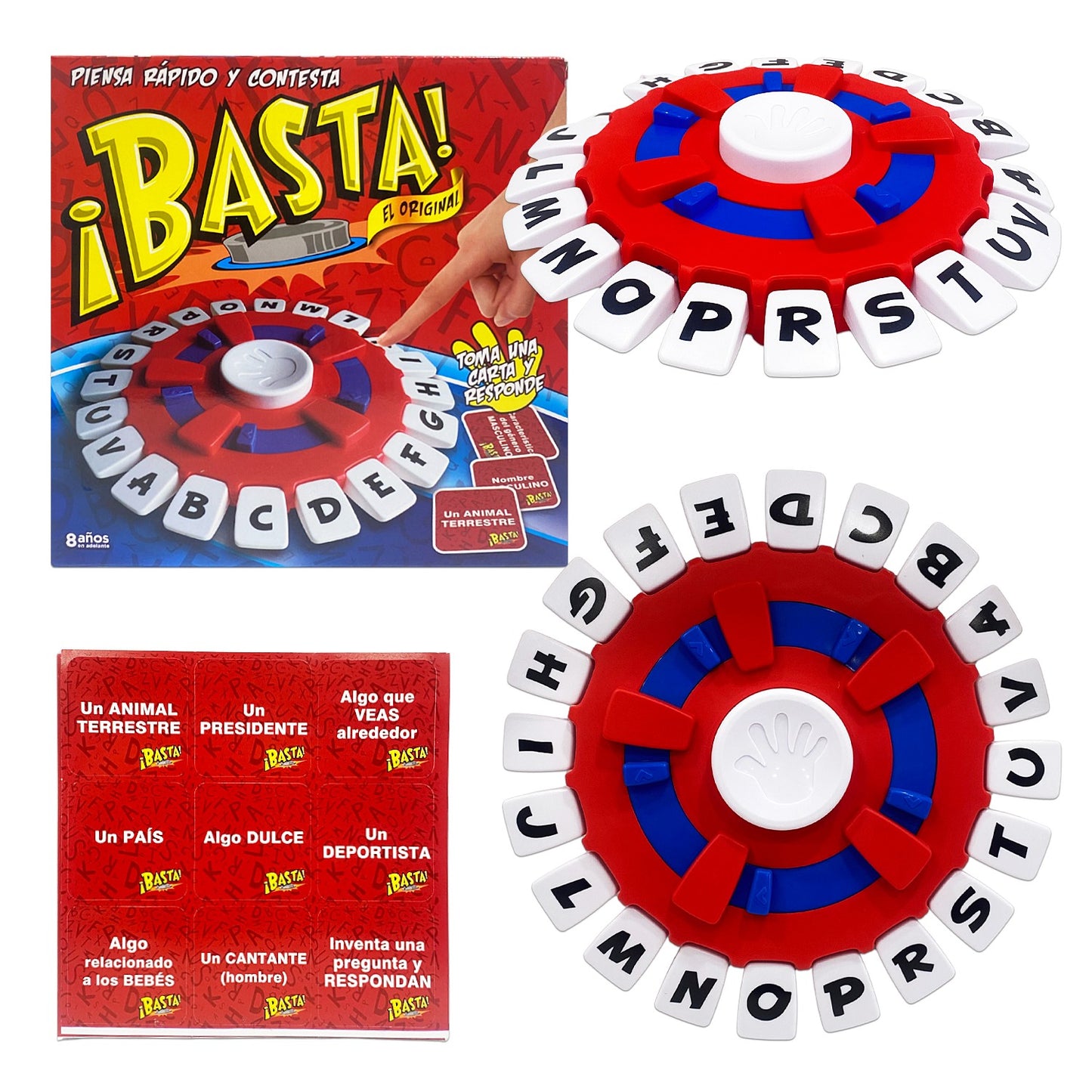 BASTA 🚨 – Juego de Palabras Rápidas 🖐🏻