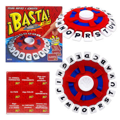 BASTA 🚨 – Juego de Palabras Rápidas 🖐🏻